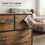 Alivio Brown 9 Drawer Storage Cabinet 5