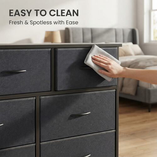 Alivio Grey 9 Drawer Storage Cabinet 1