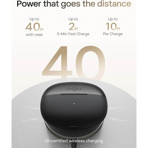 Shokz Shokz OpenDots 2 Wireless Earphones Black 1