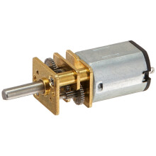 JA12-N20 Model 12V 100 RPM Koppel Versnellingsbak Versnellingsbak Motor Zilver + Goud