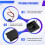 2 X AA 3V Battery Holder Case Box Slot Wired /OFF  W Cover 6