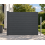 (Extra Post and Pole Insert (C1)) Grey Composite Fence System Strong Boards and Aluminum Components 8