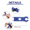 URAQT Solar Connector, 12 Pair Male/Female Solar Plug, IP67 4