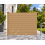 (Extra Post and Plate Insert (B1)) Brown Composite Fence System Strong Boards and Aluminum Components 9