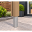 (Sample Board 10cm) Brown Composite Fence System Strong Boards and Aluminum Components 12