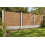 (Extra Post and Plate Insert (B1)) Brown Composite Fence System Strong Boards and Aluminum Components 2
