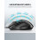 TeckNet TECKNET USB Wired Mouse, 6400 DPI Mice 4 Adjustable DPI with 6-Button Corded, Optical Computer Mouse with Ergonomic Design for Laptop, Chromebook, PC, 2