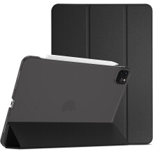 ProCase Smart Case for iPad Pro 11 Inch 2022/2021/2020/2018 (4th /3rd /2nd /1st Generation), Slim Stand Hard Back Shell Cover -Black