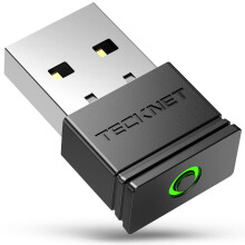 TECKNET Mouse Jiggler, Mouse Mover Jiggler Undetectable Wiggler for Computer Laptop, Discreet, Switchable Modes, Indicator Light - Compatible with Win