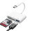 SD Card Reader, SD Card Adapter with SD MicroSD USBC Memory Card Reader for iPhone 15 16, iPad, Mac, MacBook Pro/Air, Android and More USB-C/Type C De 1