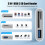 SD Card Reader, SD Card Adapter with SD MicroSD USBC Memory Card Reader for iPhone 15 16, iPad, Mac, MacBook Pro/Air, Android and More USB-C/Type C De 2