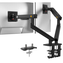 NB Ergonomic Smoovex Dual Monitor Arm for 17 to 32 inch Computer Screen