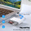 SD Card Reader, SD Card Adapter with SD MicroSD USBC Memory Card Reader for iPhone 15 16, iPad, Mac, MacBook Pro/Air, Android and More USB-C/Type C De 3