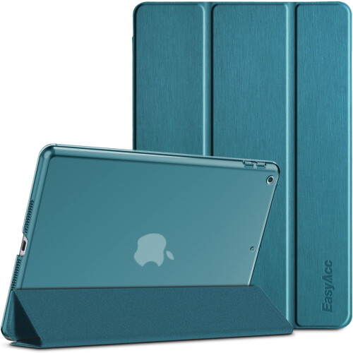 EasyAcc Case for iPad 9th/8th/7th Generation 10.2 inch, Peacock Blue