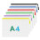 30 PCS Plastic Wallet A4 Zip Wallets Lock Waterproof Clear Bags 1