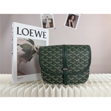 (Green) Retro all-print saddle bag for women flip shoulder small bag