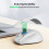 TeckNet TECKNET Wireless Mouse for Laptop, 4800 DPI Optical Computer Mice, White 6