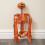 Poseable Pumpkin Skeleton Halloween Decoration - 90cm 3