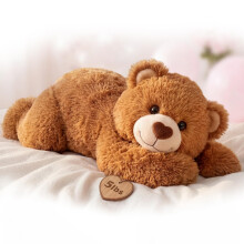 Mewaii Weighted Teddy Brown Bear, Heat & Cool, 2.3kg (5lb), 58cm