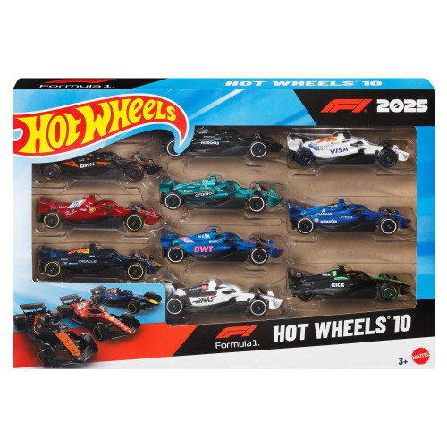 Hot Wheels Hot Wheels Formula 1 2025 10-Pack