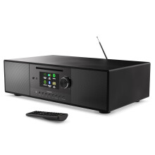 MAJORITY Quadriga Maxi HiFi Internet Radio and CD Player with Speakers
