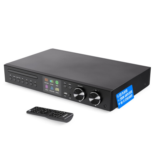 Fitzwilliam Connect AMP CD Player | All-in-one Hi-Fi Stack & Internet Radio