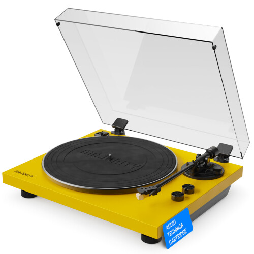 MAJORITY Stylo Bluetooth Turntable Record Player & Record Deck