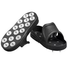 (XL(US11-16)) 1 Pair Flexible Spiked Shoes for Epoxy Floor Coating Epoxy Paint Self-Leveling