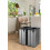 Curver VERTO RECYCLE 54L-Silver 5