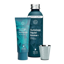 Mineral Toothpaste 120 ml & Liquid Biome+ Oral Rinse Duo