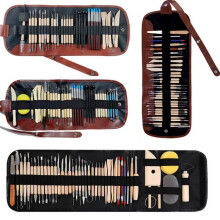 (52pcs) Pottery Tools Set 30Pcs Clay Sculpting Tool Kit for Soft Clay Polymer Modeling DIY Art Crafts