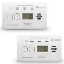 Kidde 10LLDCO Carbon Monoxide Detector Digital Display with Long Life Sealed Bat