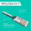 Harris 2" Harris Seriously Good Walls & Ceilings Angled Paint Brush 3