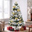 Homcom HOMCOM 5ft Pre-Lit Christmas Tree with 150 LED Lights, 8 Modes, 450 Tips 2