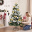 Homcom HOMCOM 5ft Pre-Lit Christmas Tree with 150 LED Lights, 8 Modes, 450 Tips 3