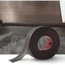 Zayejod 1.2M PVC Floor Transition Strip Self Adhesive,Black Walnut 5CM