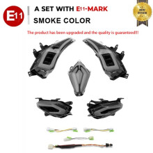 Clignotants LED avant et arrière pour Yamaha Tmax530 2012-2016, avec feu stop, Certification E-MARK