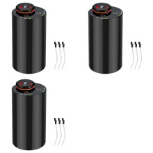 3X Waterless Diffuser for Essential Oil Nebulizer with 3 Mist Modes, 4 Timers, 7-Color LED - Aromatherapy Diffuser