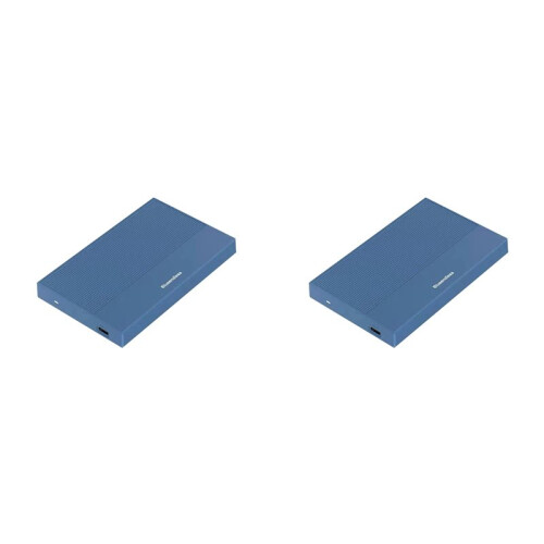 2X Blueendless 6TB Portable External Hard Drive Type-C 2.5 Inch Mobile Hard DriveBox SSD Mechanical External Box for PC