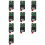 10X TTL Optical Transmitter Module for-Drone RX/TX/AV/VCC/GND Interface 20KM TTL to Fiber Optical Module Terminal 1