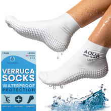 Verruca Socks for Kids Swimming, 100% Latex Swim Socks for Kids & Adults