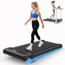 bigzzia Walking Pad with 8% Incline, 3-in-1 Under Desk Treadmill for Home