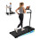 Superun Raceable 10% Incline Walking Pad, 6km/h Foldable Treadmill 1