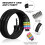 Ainiv Bike Lock, 4-Digit Password Bicycle Lock, 65cm (Black) 3