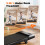 Superun Raceable 6% Incline Walking Pad, 6/12km/h Foldable Treadmill 5