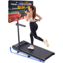 Superun Walking Pad Raceable 6% Incline 6/12km/h Under Desk Treadmill