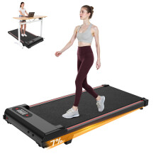 HomeFitnessCode Walking Pad with 8% Incline, 2.5HP Under Desk Treadmill