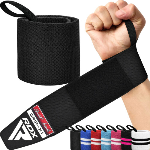 (S, Blue) RDX Weight Lifting Wrist Wraps Support