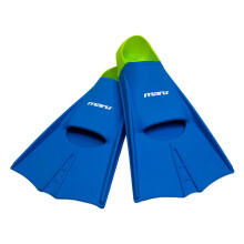 Maru Training Fins, Blue/Lime, UK 1/2.5 (EU 33/35)