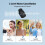Neewer NEEWER KM19 Mini Lav Mic Compatible with iPhone 18 Pro/Pro Max 17 16, Black 4